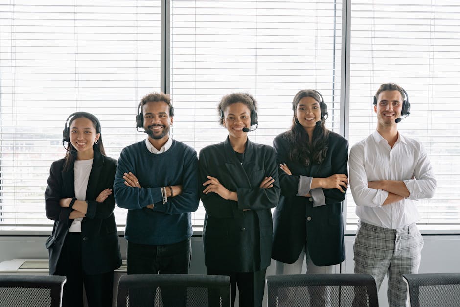 Team di esperti che analizza dati sulle nuove tecnologie